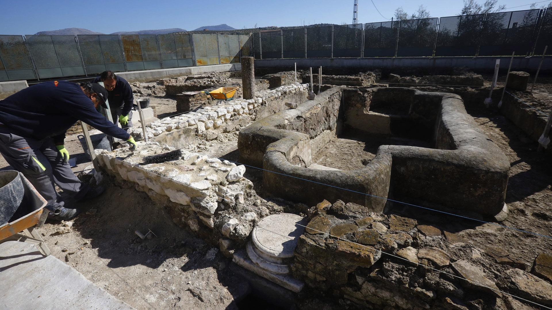 Yacimiento arqueológico en Cabra (Córdoba)