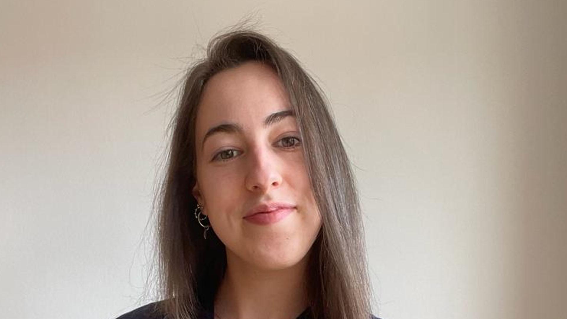 La veterinaria Pilar Guerrero