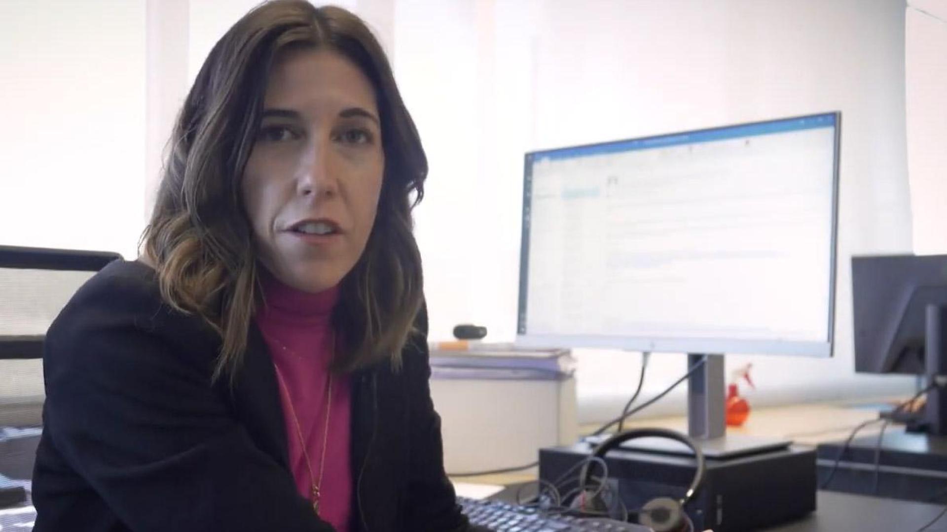 Idoia Esparza es una de las integrantes de TracasaWomenTIC que aparece en el vídeo 'Súmate al impulso STEM'
