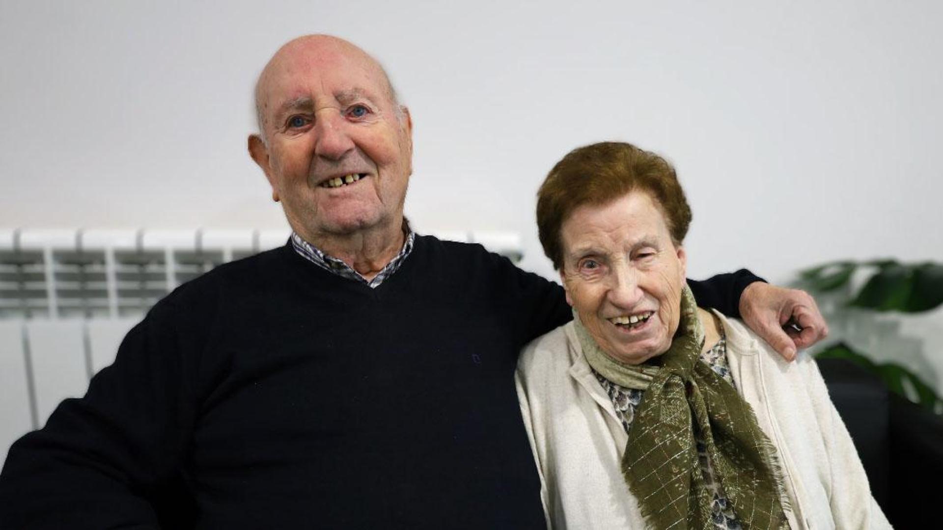 José y Benilde, en la Residencia San Jerónimo