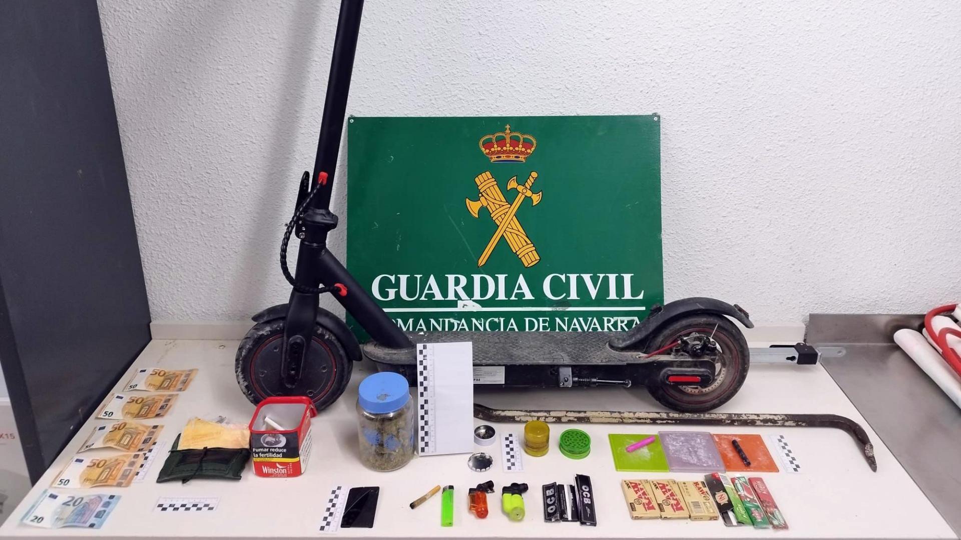 Material incautado