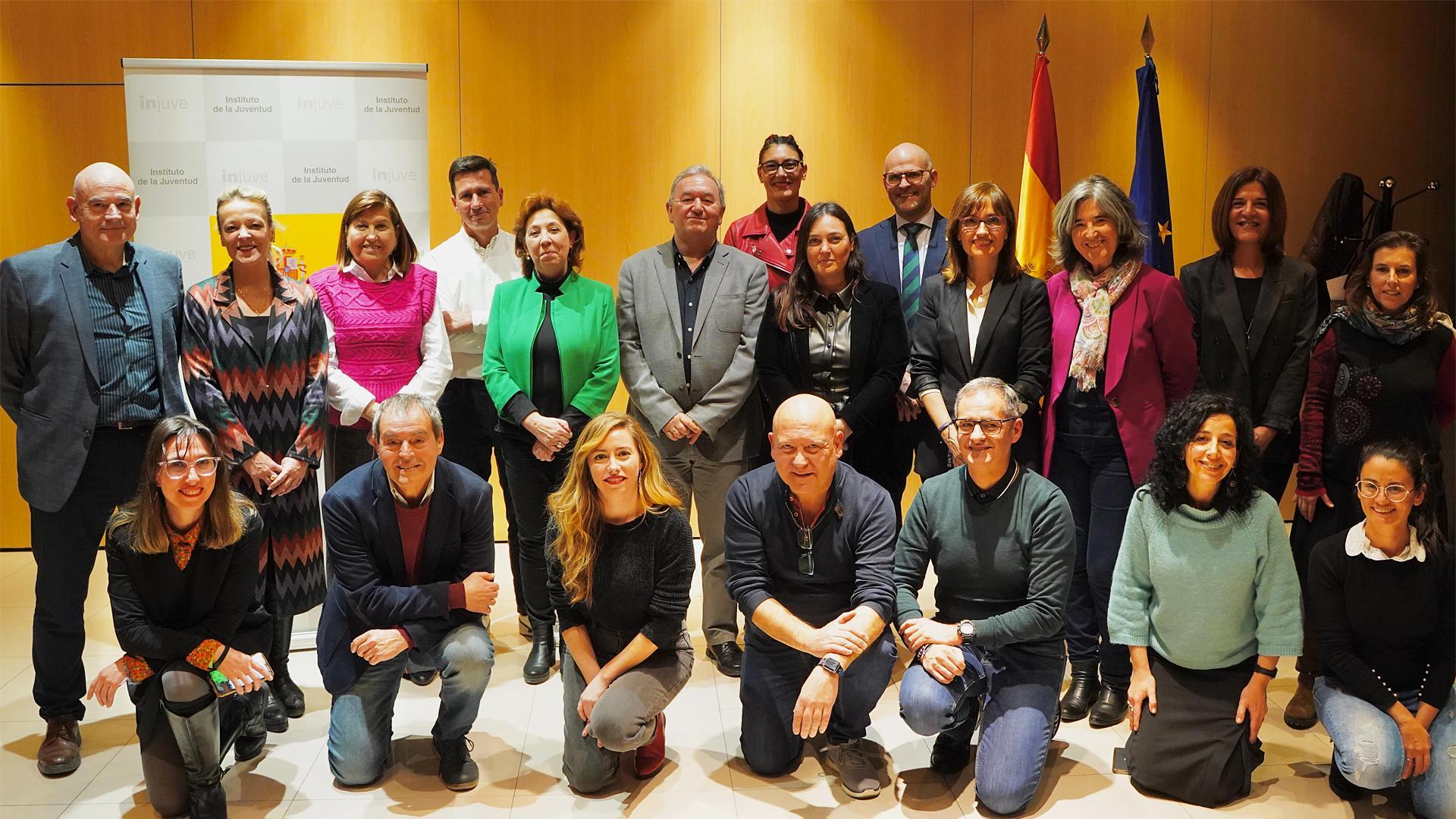 Participantes en la firma del convenio en Madrid.