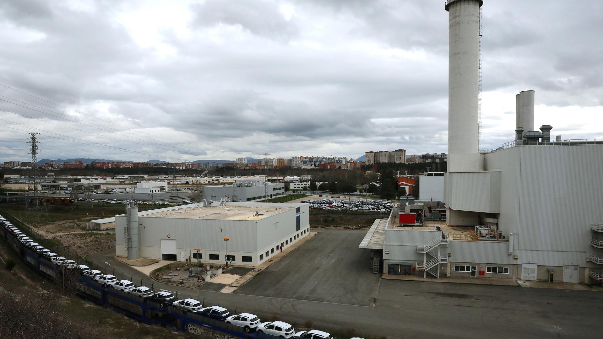Planta de la multinacional alemana Volkswagen en el polígono industrial de Landaben