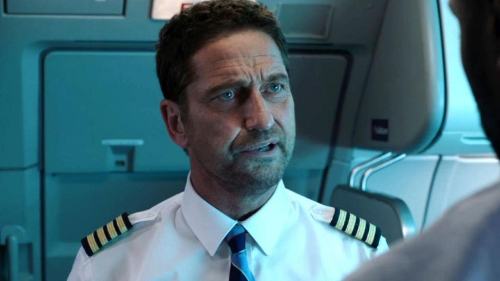 Un fotograma de la película 'El piloto', protagonizada por Gerald Butler
