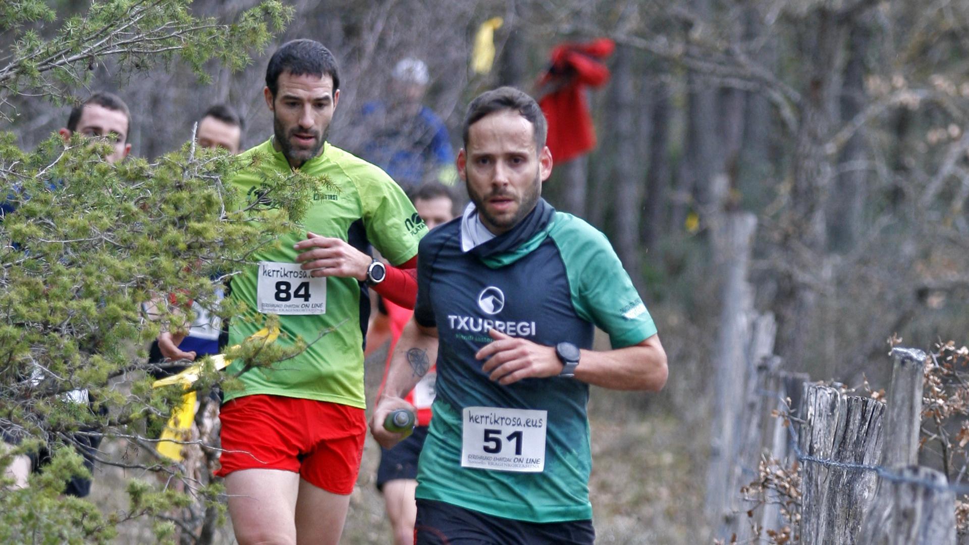 El agoisko Rubén Morillo (Txurregi), en la carrera del pasado año