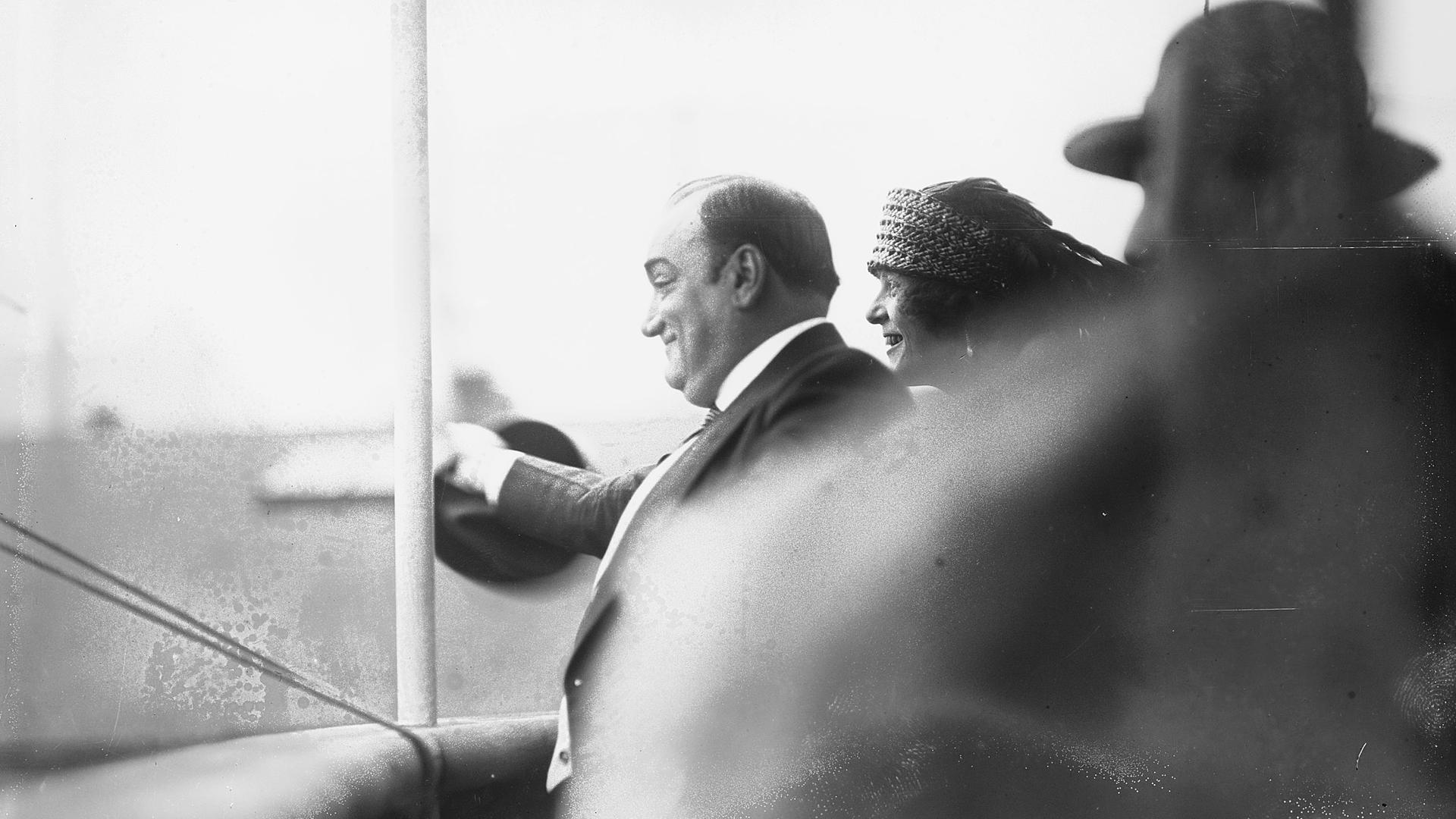 Fotografía de Enrico Caruso en 1915.