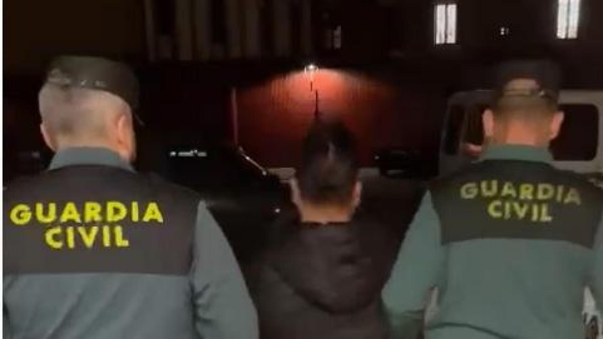 Momento de la detención