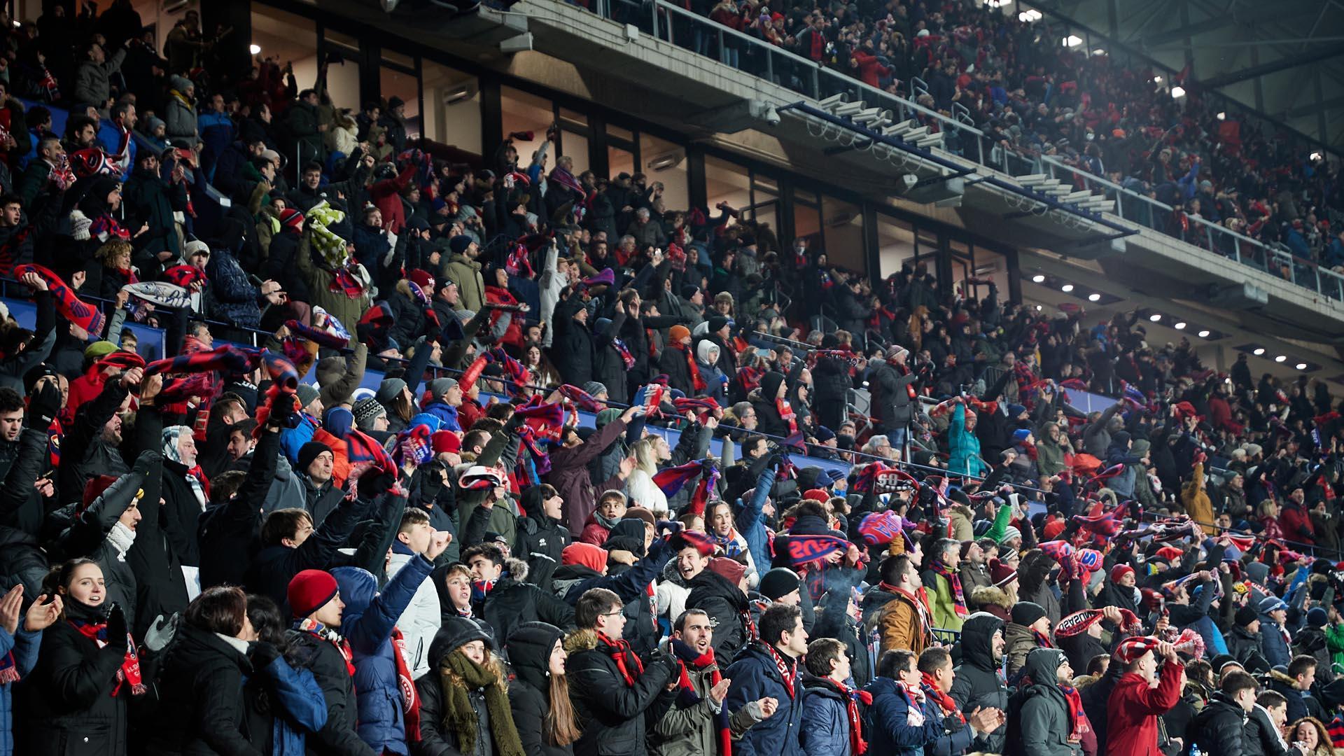 Galería de fotos del Osasuna 1-0 Athletic de Copa del Rey./