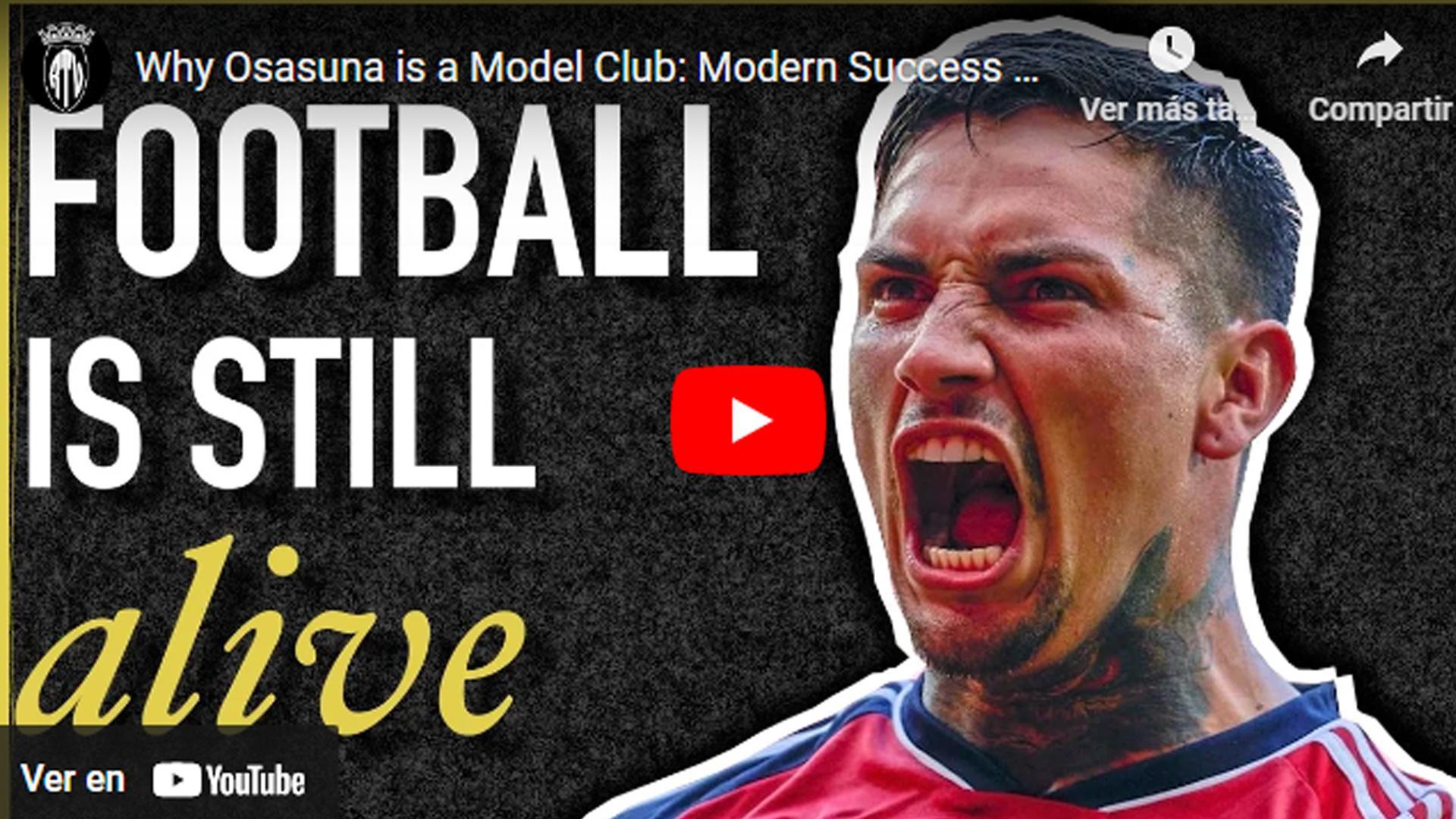 Portada del programa de RabonaTV en YouTube dedicado a Osasuna
