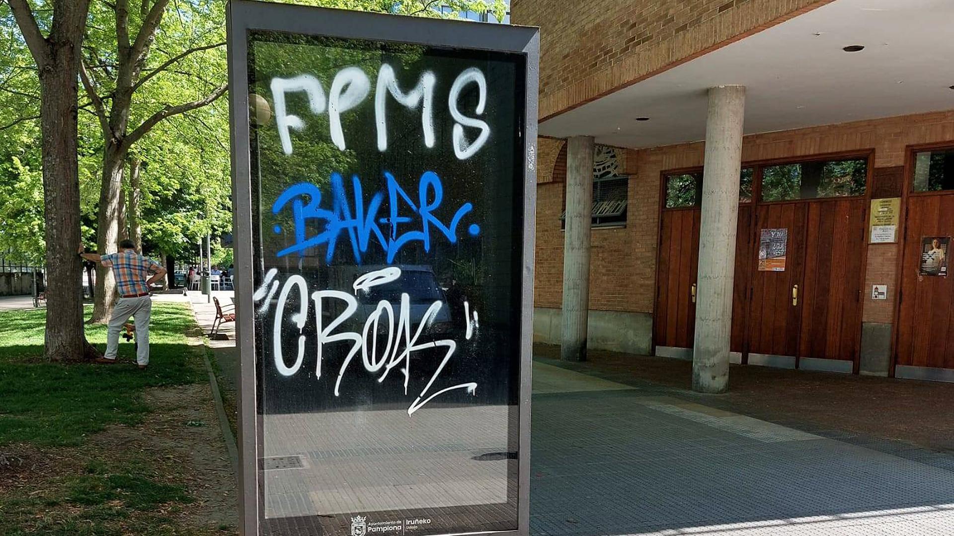 Aspecto del panel informativo.
