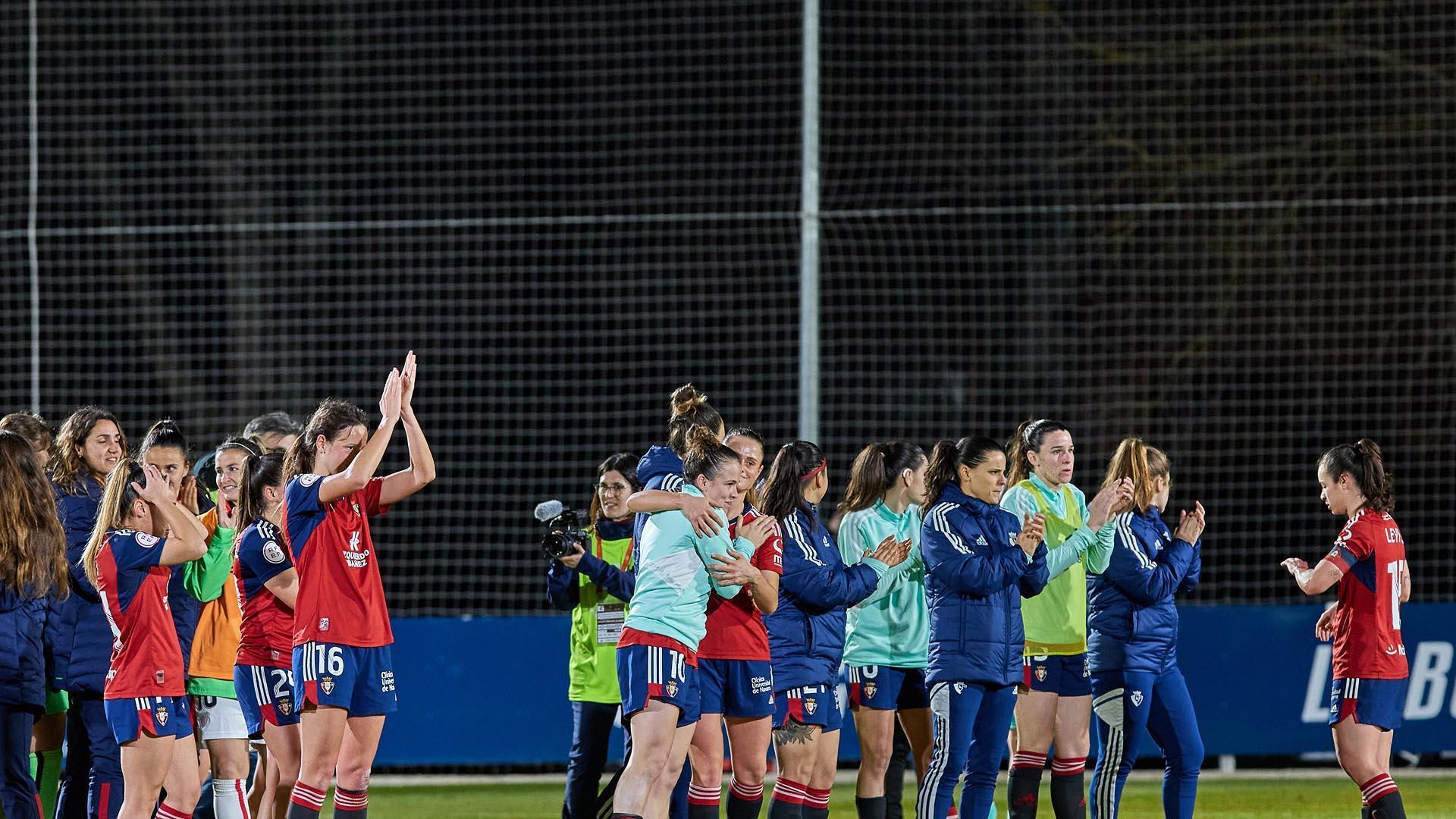 Fotos del Osasuna 1-2 Athetic de Copa de la Reina./