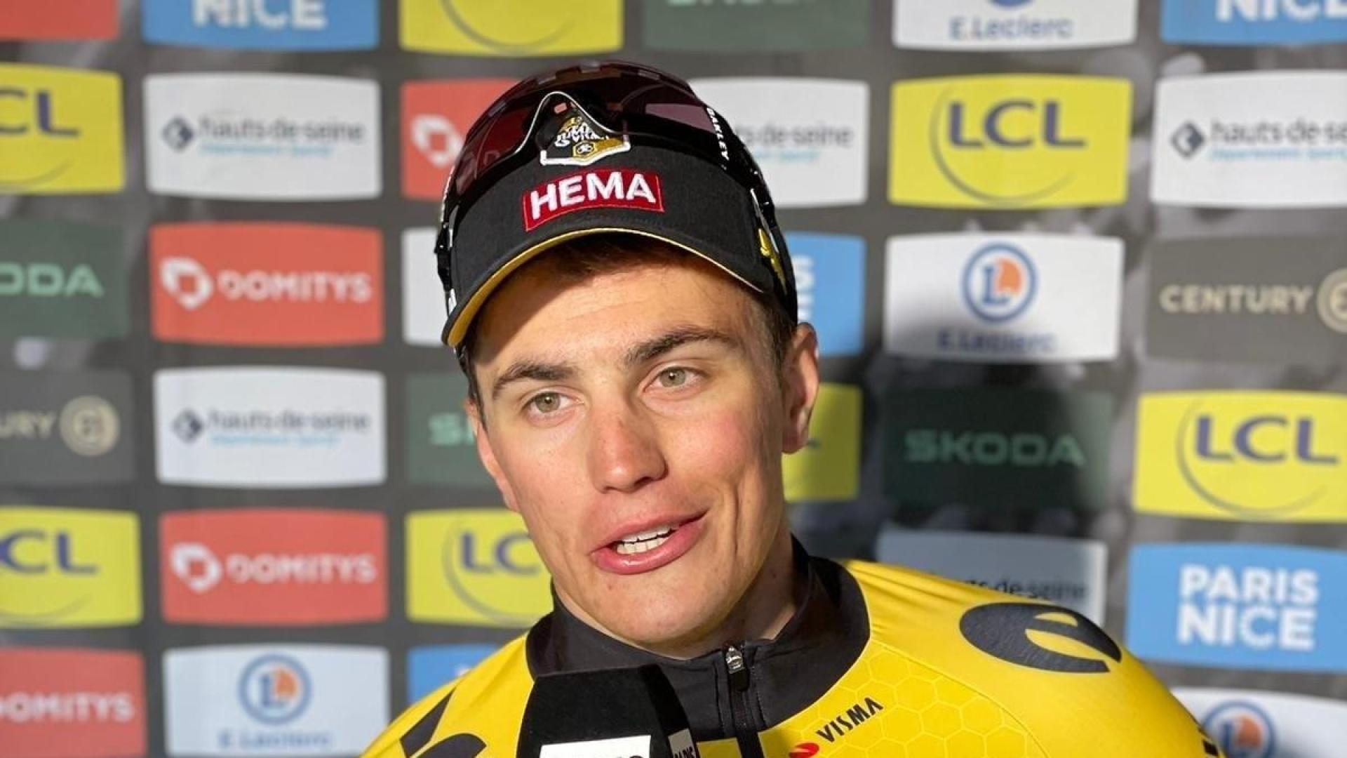 El ciclista neerlandés Olav Kooij (Jumbo-Visma) ganó este jueves la quinta etapa de la París-Niza