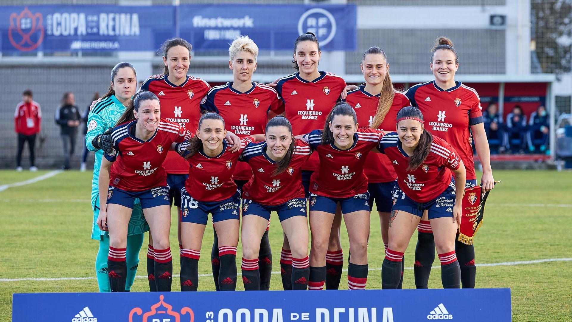 Fotos del Osasuna 1-2 Athetic de Copa de la Reina./
