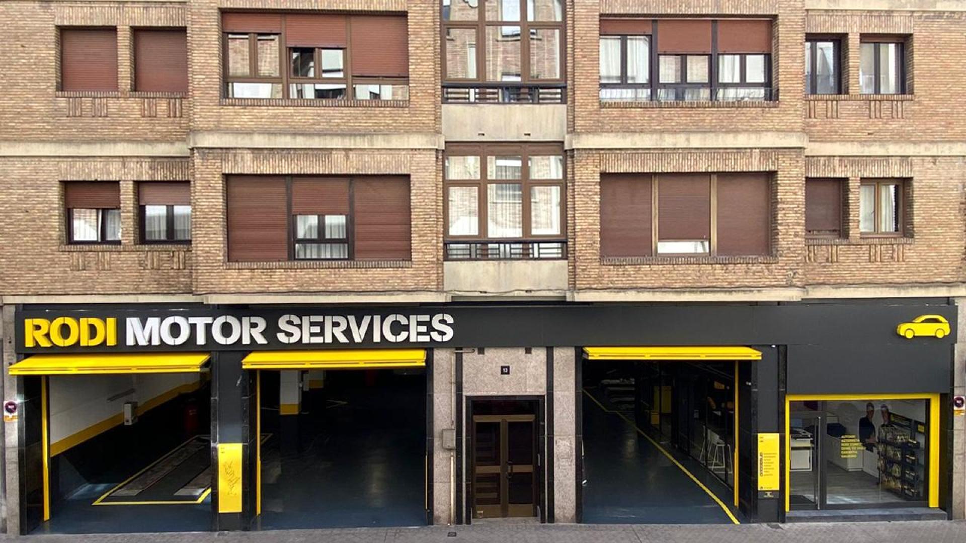El nuevo taller de Rodi Motor Services en la calle Navarro Villoslada número 13