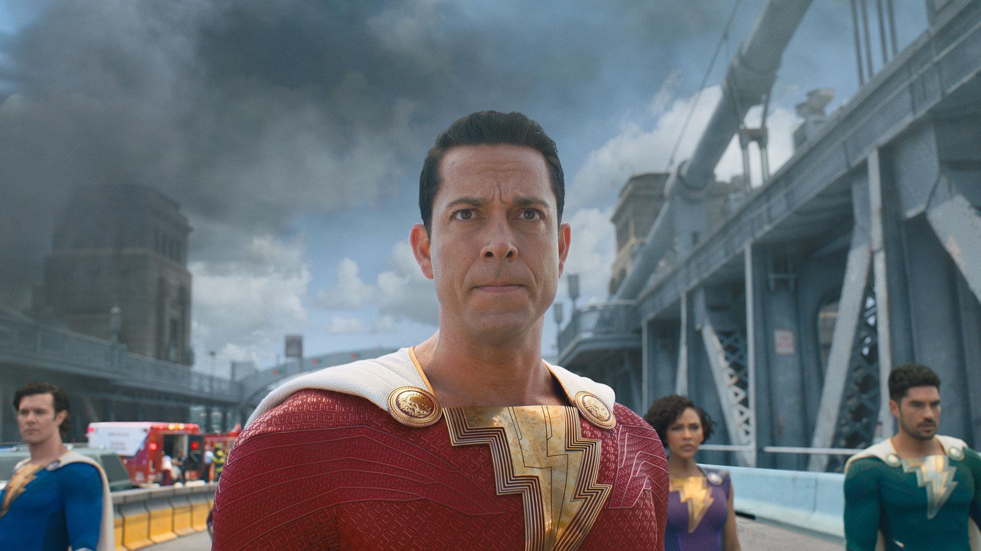 Fotograma de '¡Shazam!, la furia de los dioses', que llega esta semana a las carteleras de cine