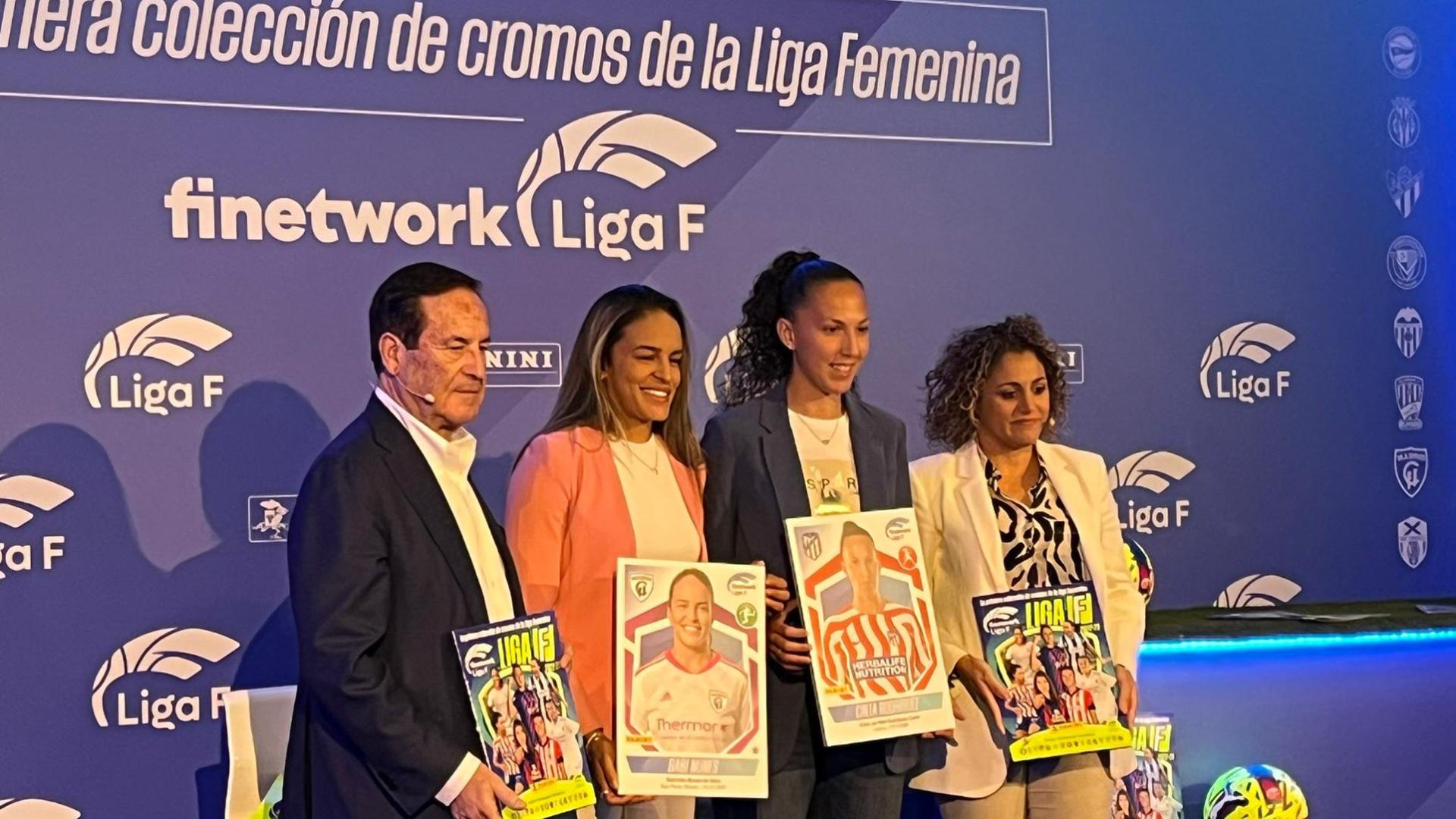 Presentación del primer álbum de la Liga F