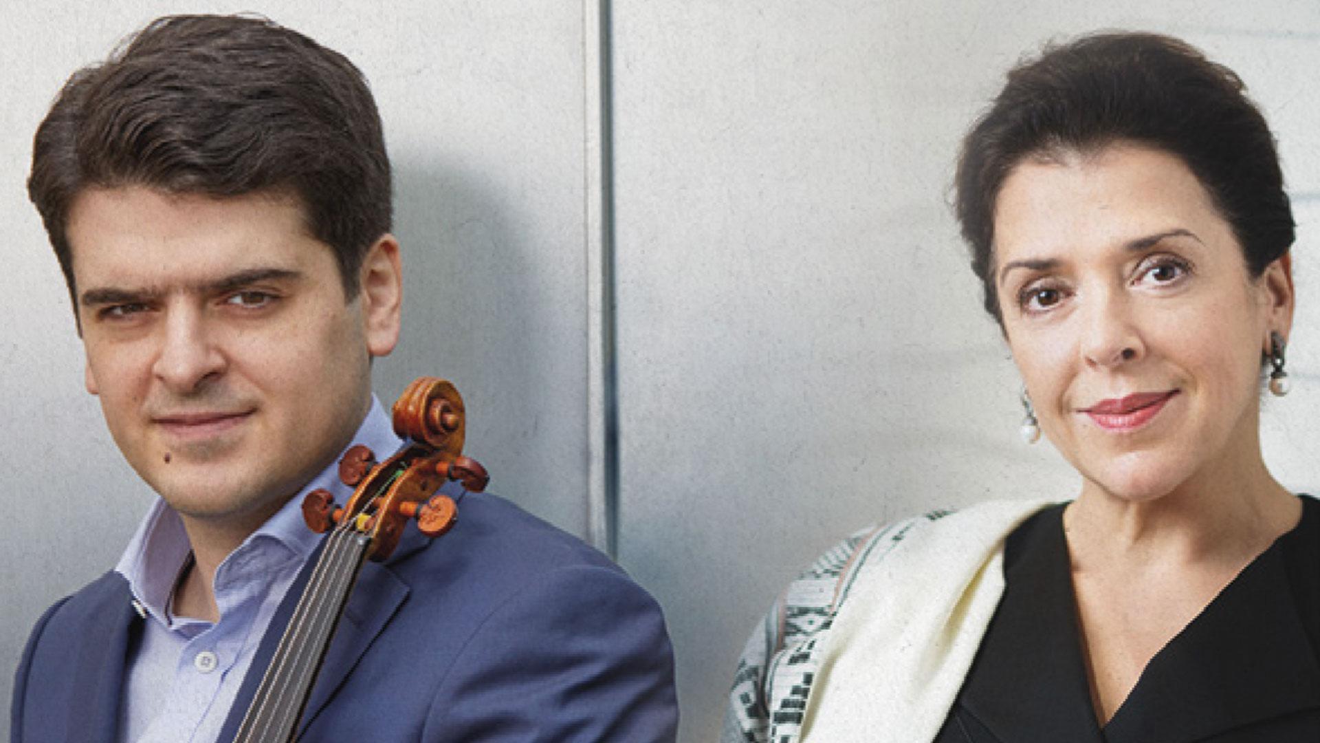La pianista Elena Bashkirova y el violinista Michael Barenboim cerrarán la programación de música de cámara en el Teatro Gayarre de la temporada 2022-2023