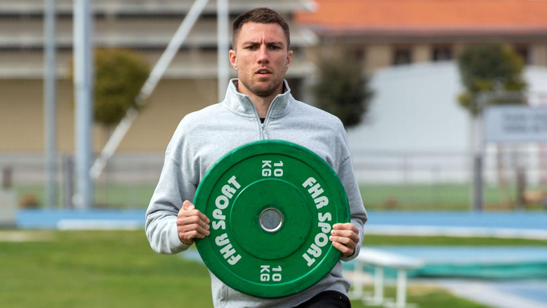 Pozzi fue campeón del mundo bajo techo en 2018