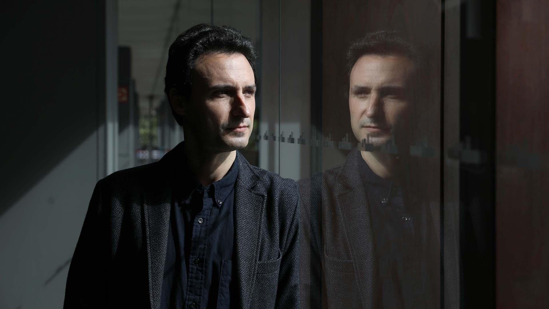 Manuel Asín, director artístico del Punto de Vista, esta semana en el Baluarte de Pamplona, donde se celebra el festival