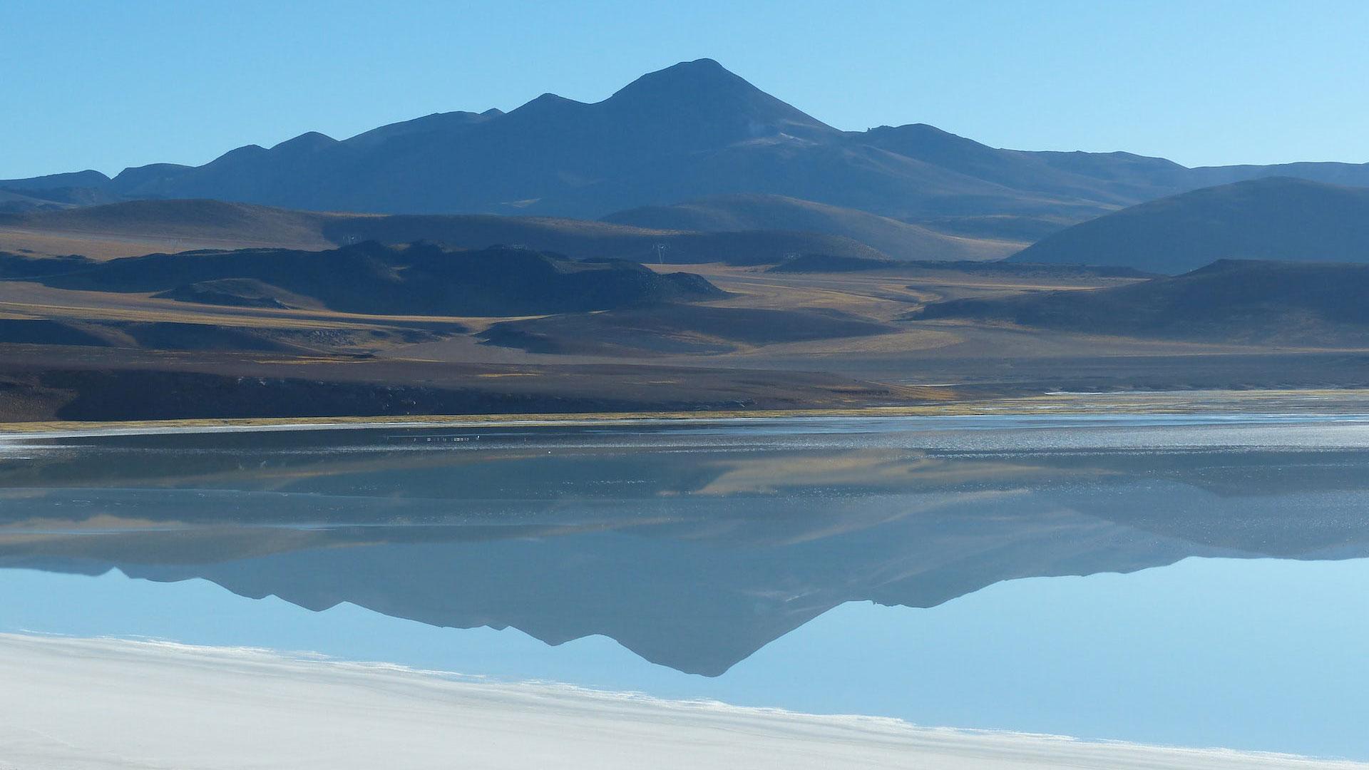 Vista de el Laco (Chile)