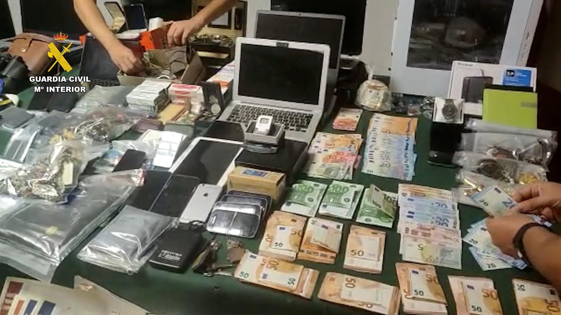 La banda utilizaba distintos negocios para el blanqueo del dinero