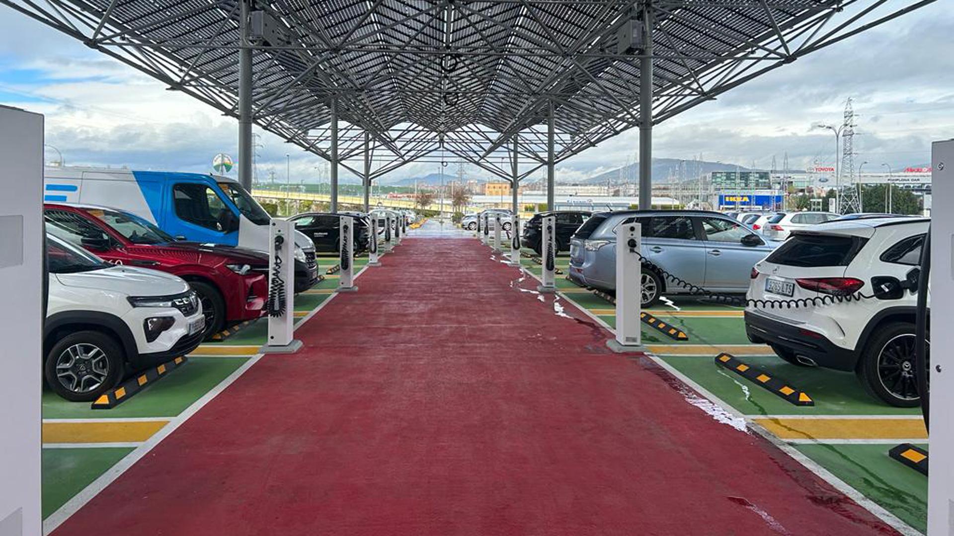 E-PARK está llamado a ser la estación de carga más grande de la zona norte de España