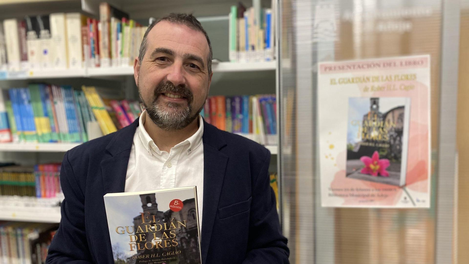 Rober Cagiao, autor de 'El Guardián de las Flores', estará esta tarde en Elkar Comedias.