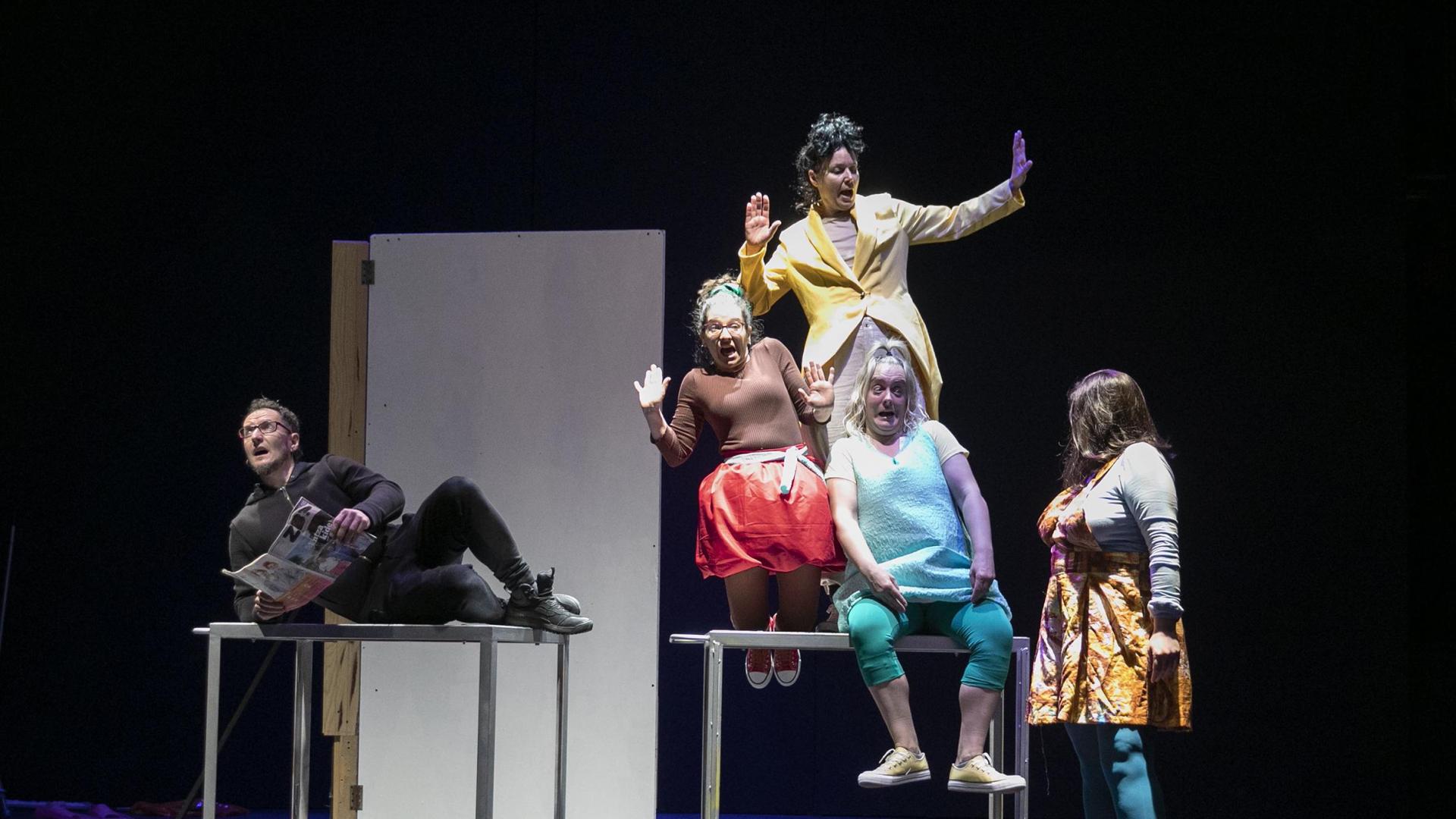 ‘Baratza Bang Bang’, este domiingo en la Escuela Navarra de Teatro.