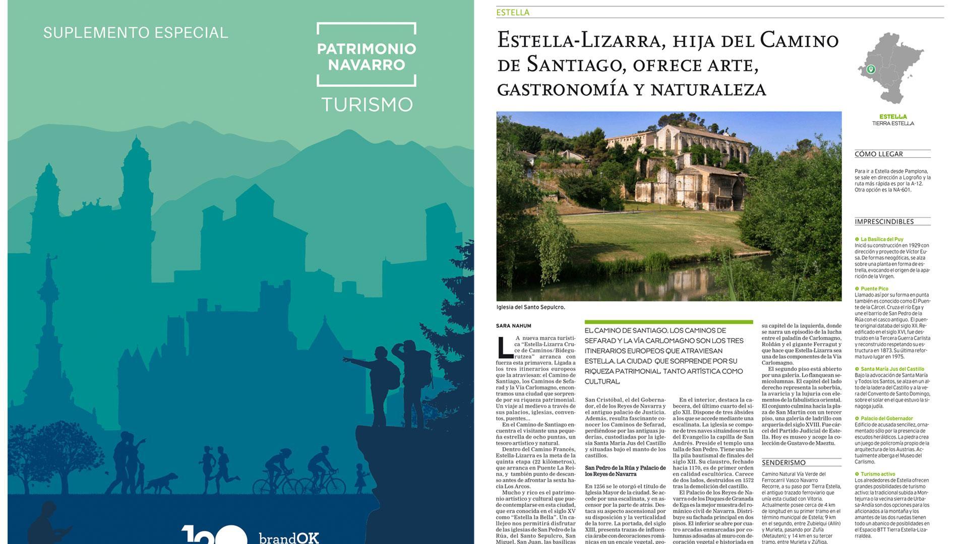El suplemento ‘Patrimonio navarro y Turismo’