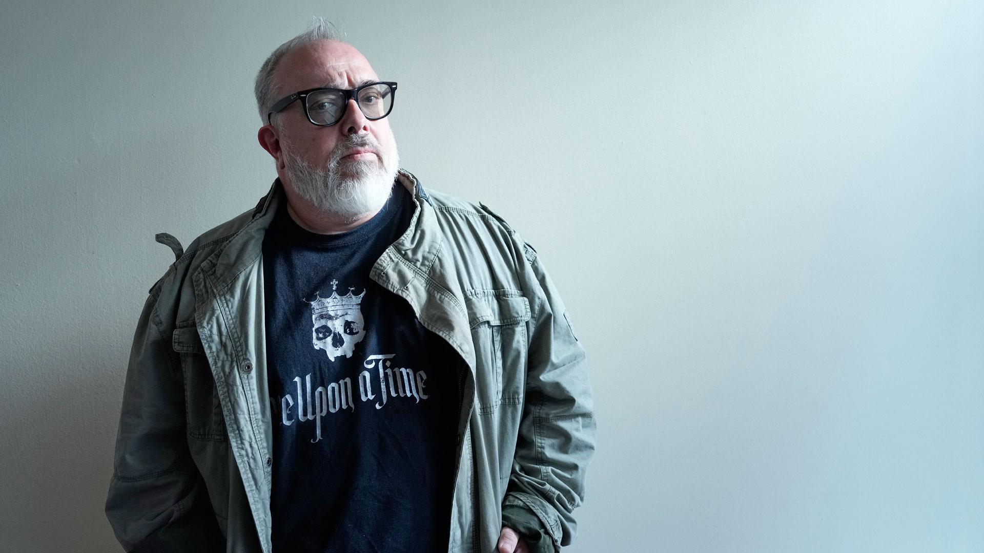 El director, guionista y productor cinematográfico Álex de la Iglesia, en el Salón del Cómic 2023
