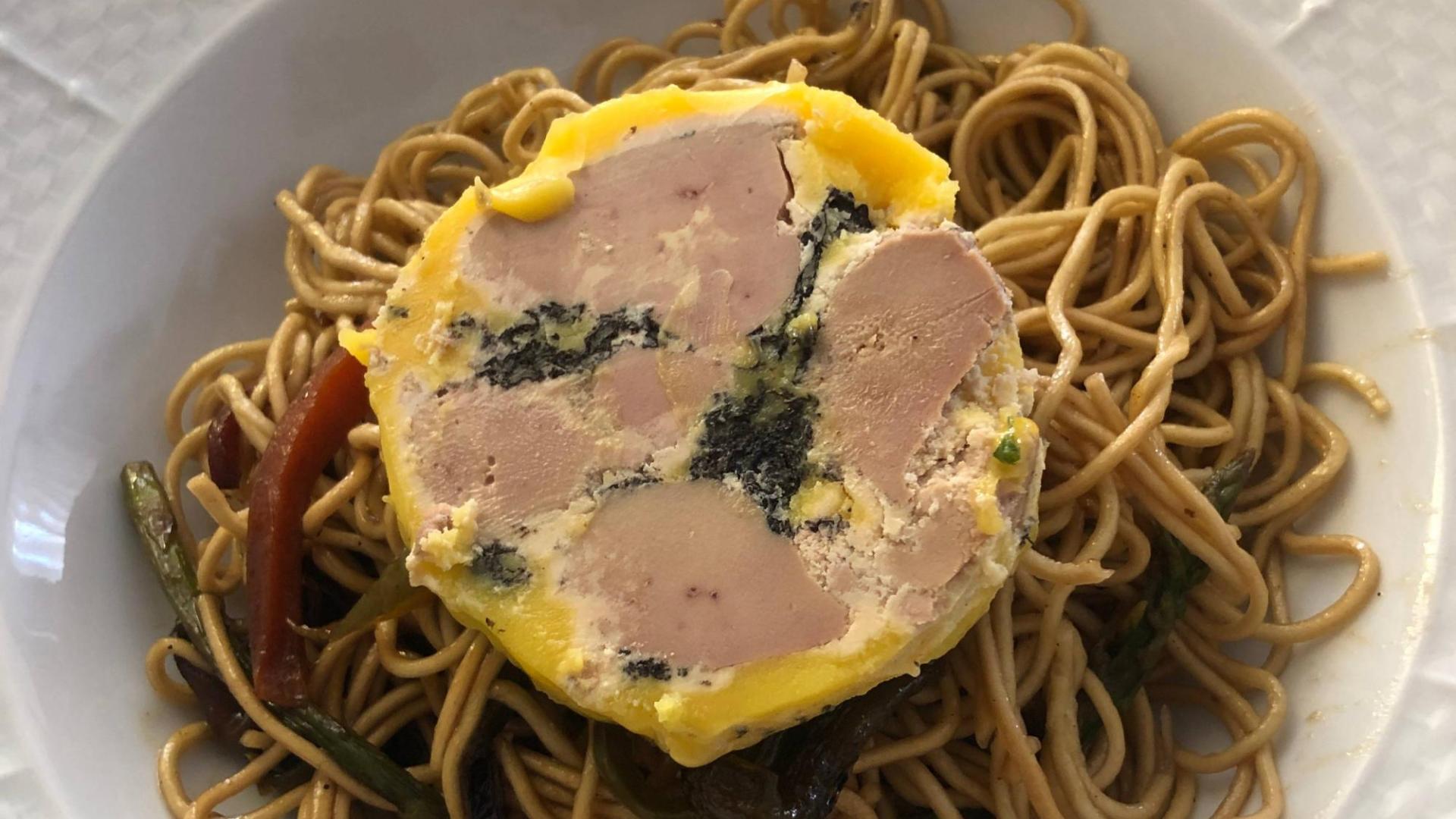 Yo le puse un trozo excesivo de foie, no sean tan brutos...
