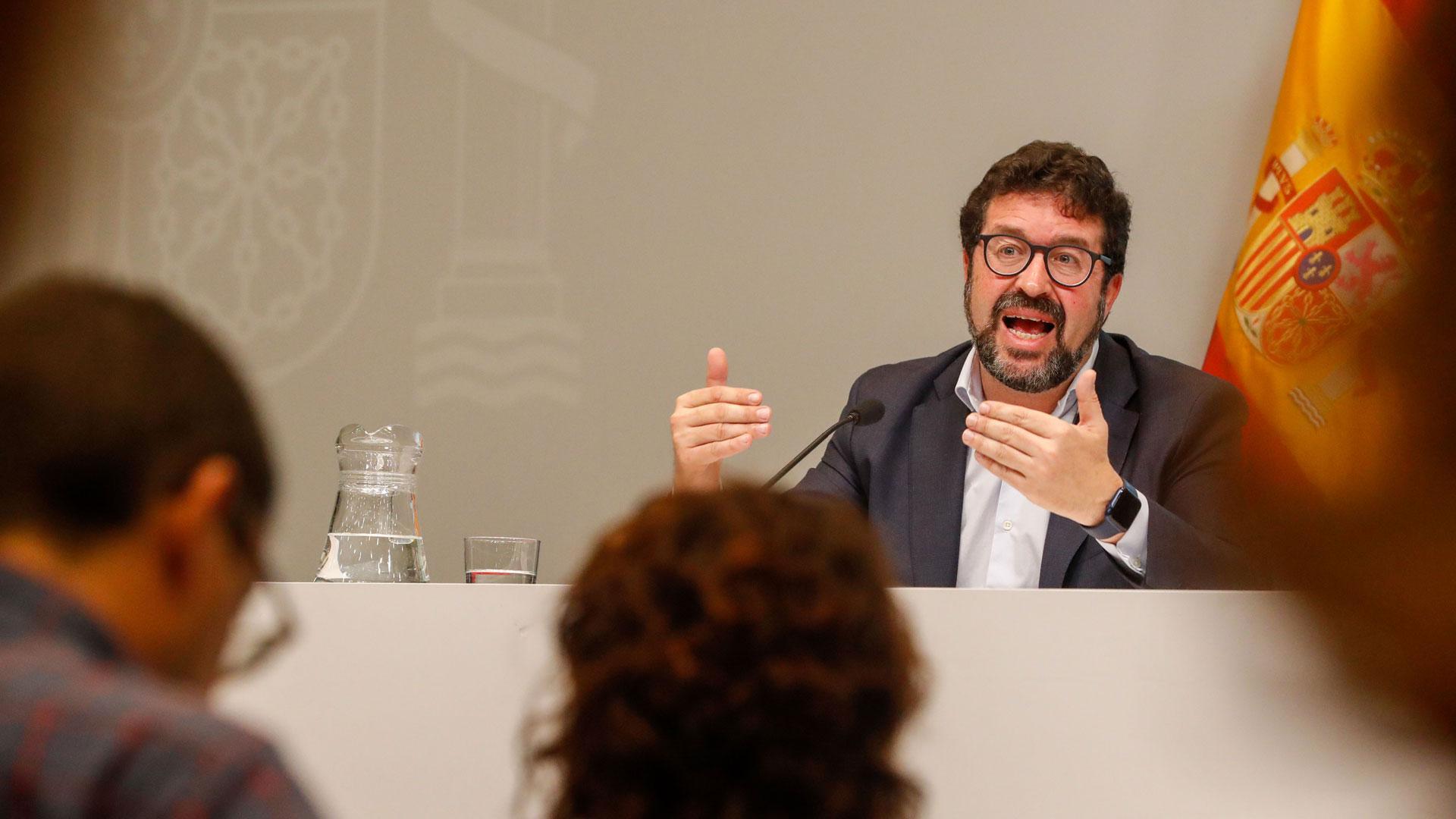 El secretarios de Estado de Empleo y Economía Social, Joaquín Pérez Rey