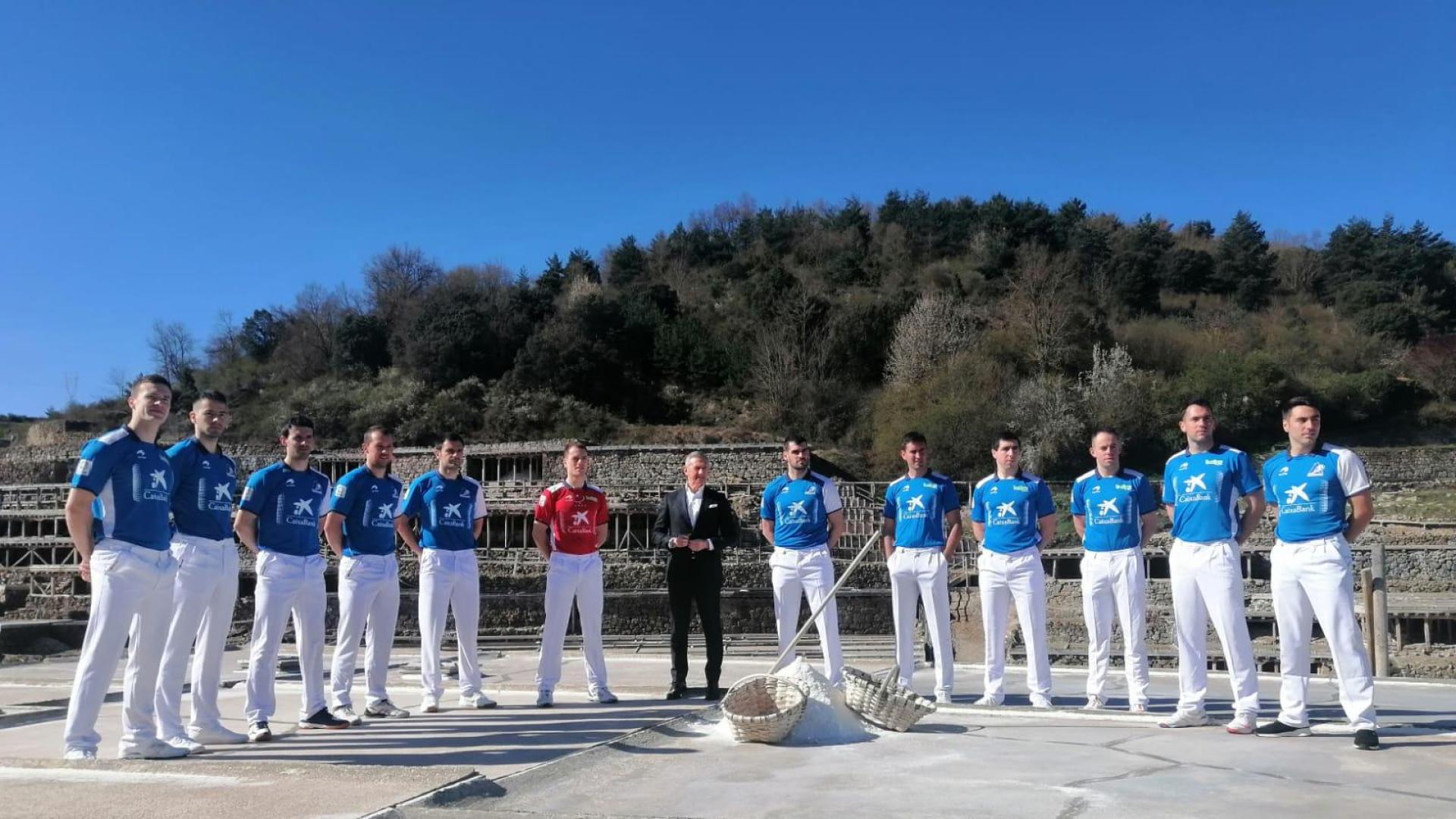 Los pelotaris participantes en el Manomanista 2023.