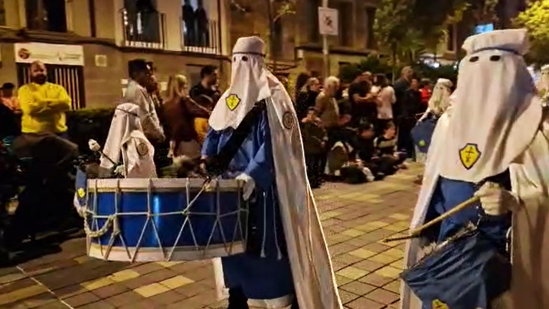 Vídeo con la procesión del Viernes Santo de Tudela