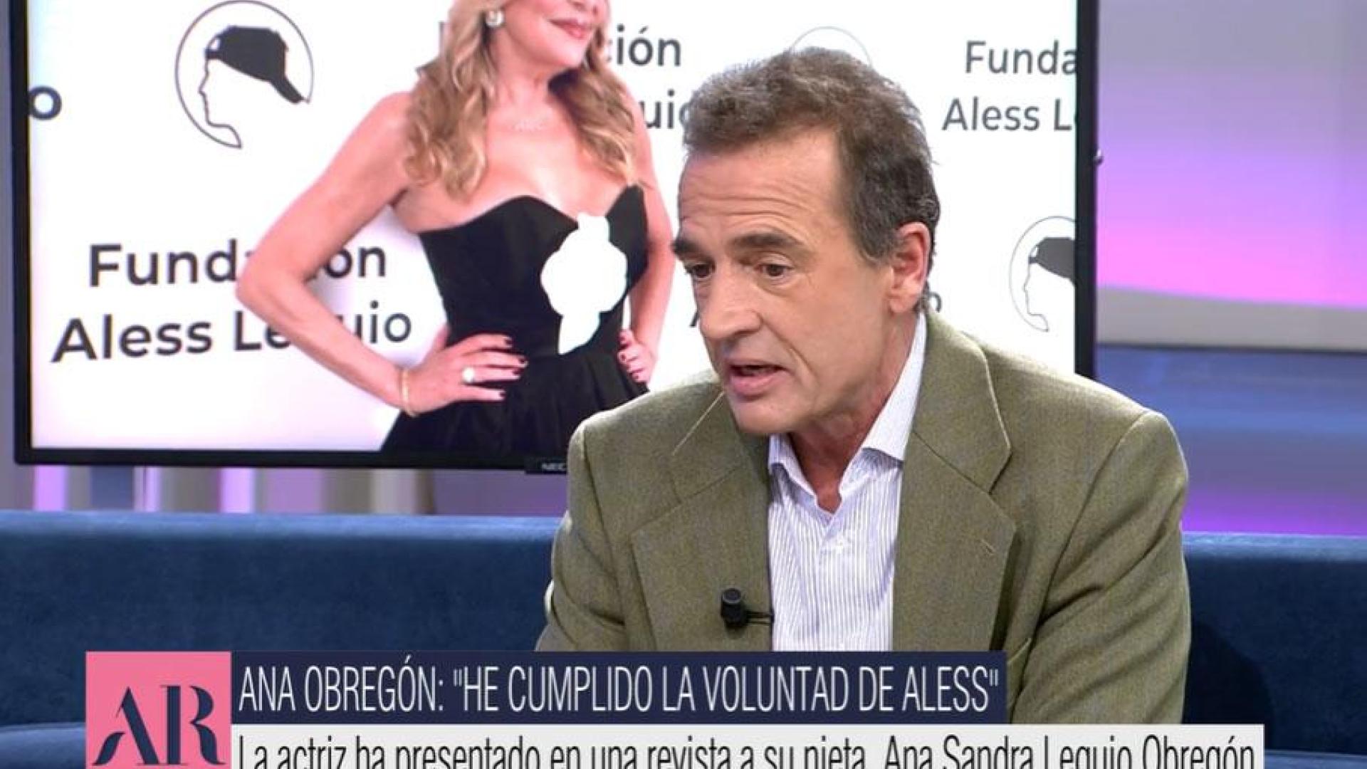Alessandro Lequio rompió su silencio sobre la nieta de Ana Obregón en el 'Programa de Ana Rosa'