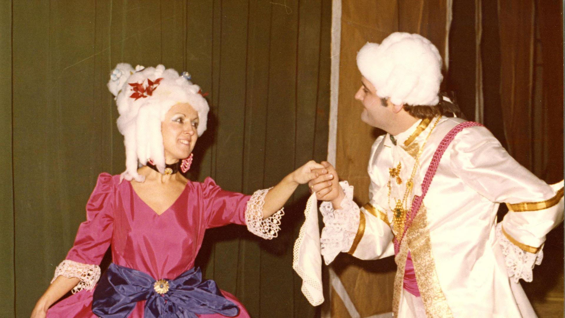 Valentín Redín en la obra de teatro 'La Cenicienta'