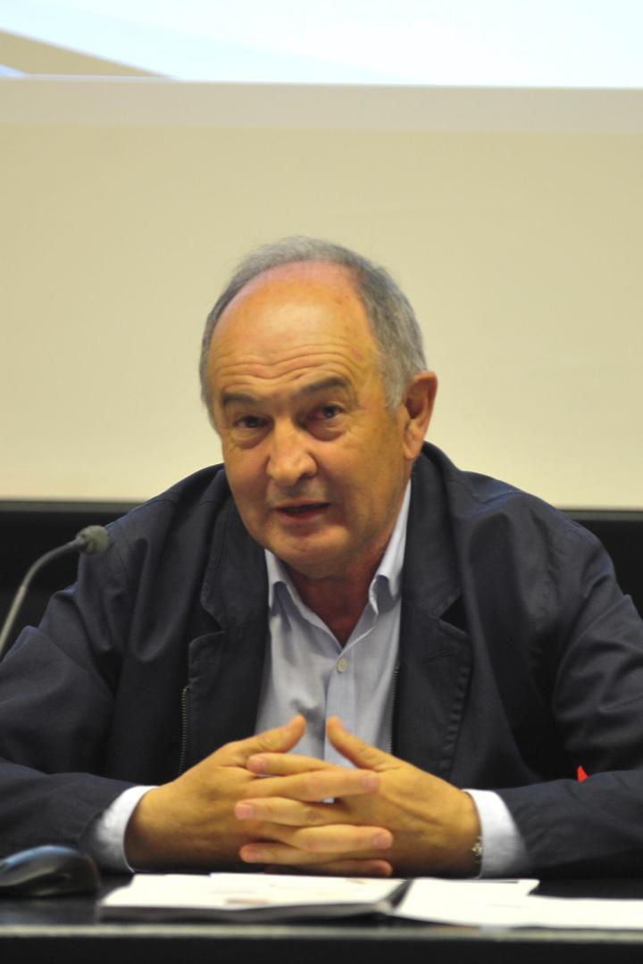 Félix Chueca, presidente de la Comunidad General de Regantes del Canal de Navarra