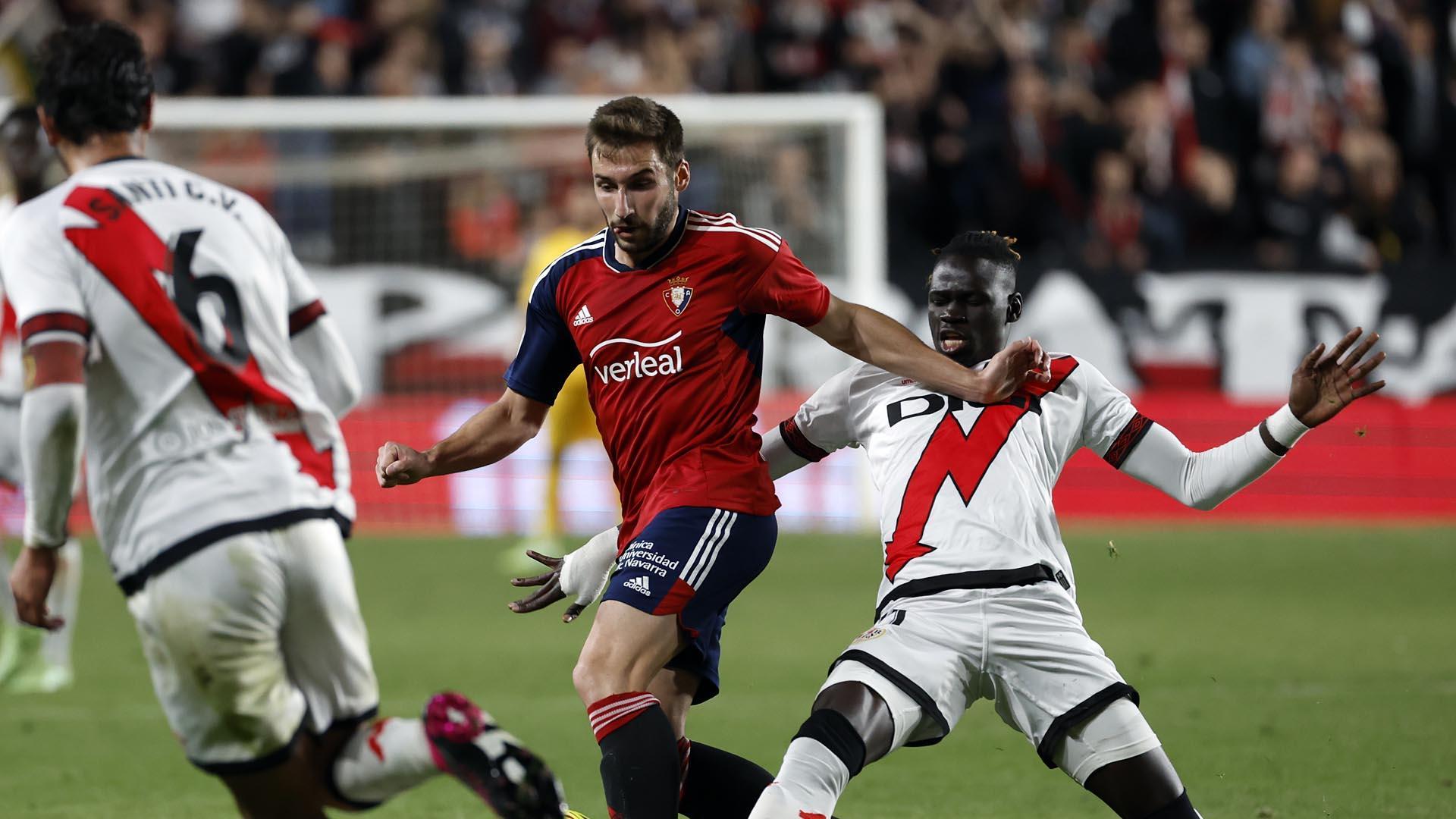 Rayo Vallecano - Osasuna, jornada 29.