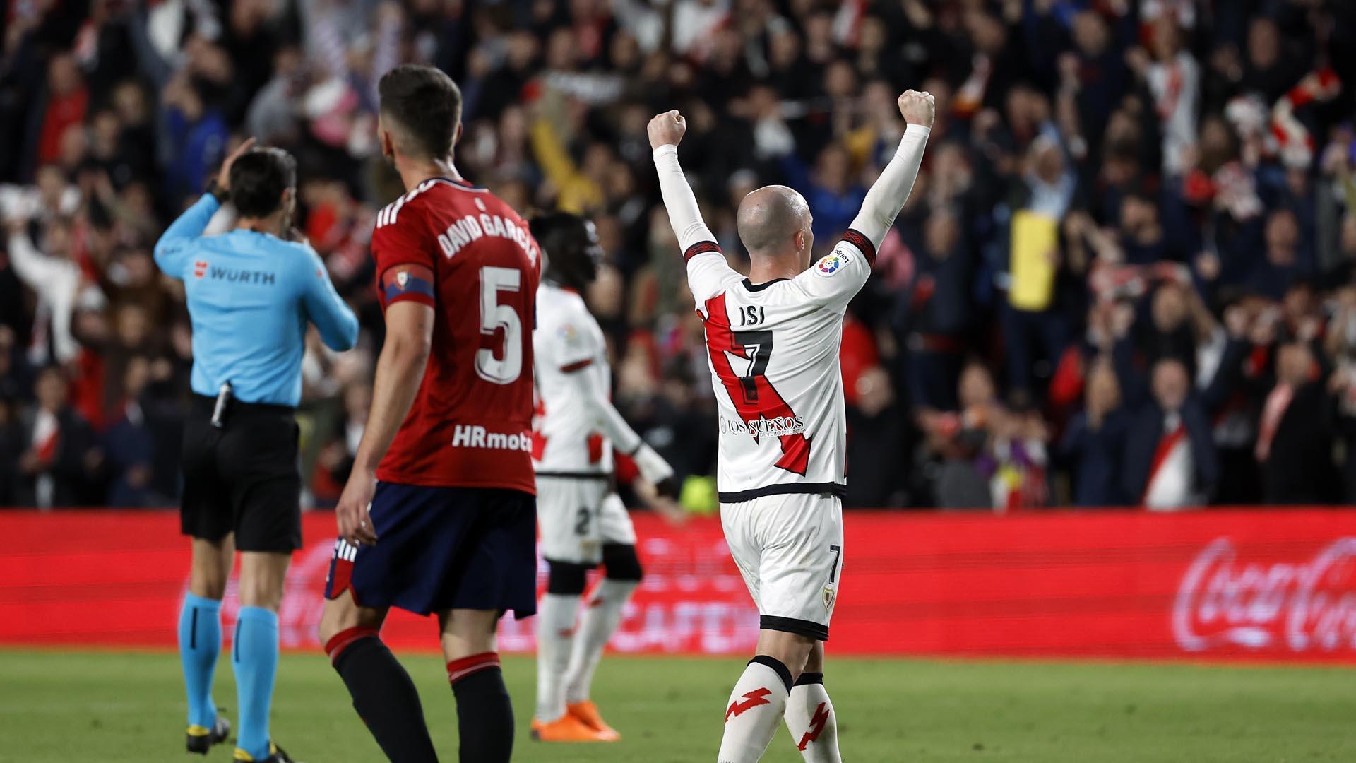 Rayo Vallecano - Osasuna, jornada 29.