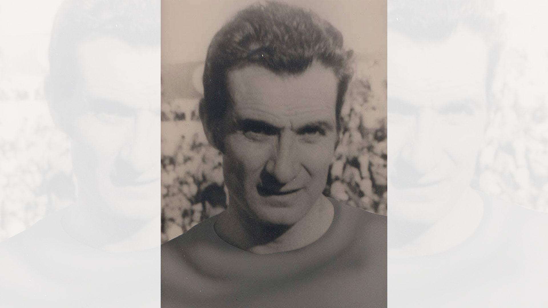 El exfutbolista Josep Maria Fusté (Linyola, Lleida, 1941)