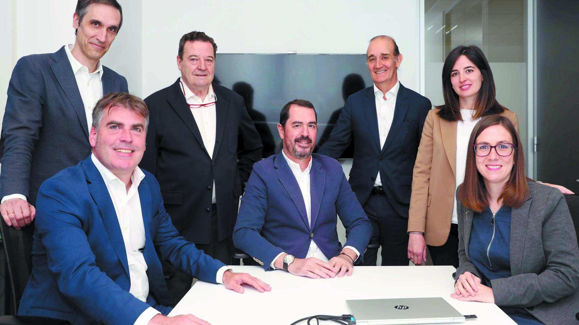 El equipo de Haltia Capital. En la foto falta Aurora Peñarroya, perteneciente también al equipo.