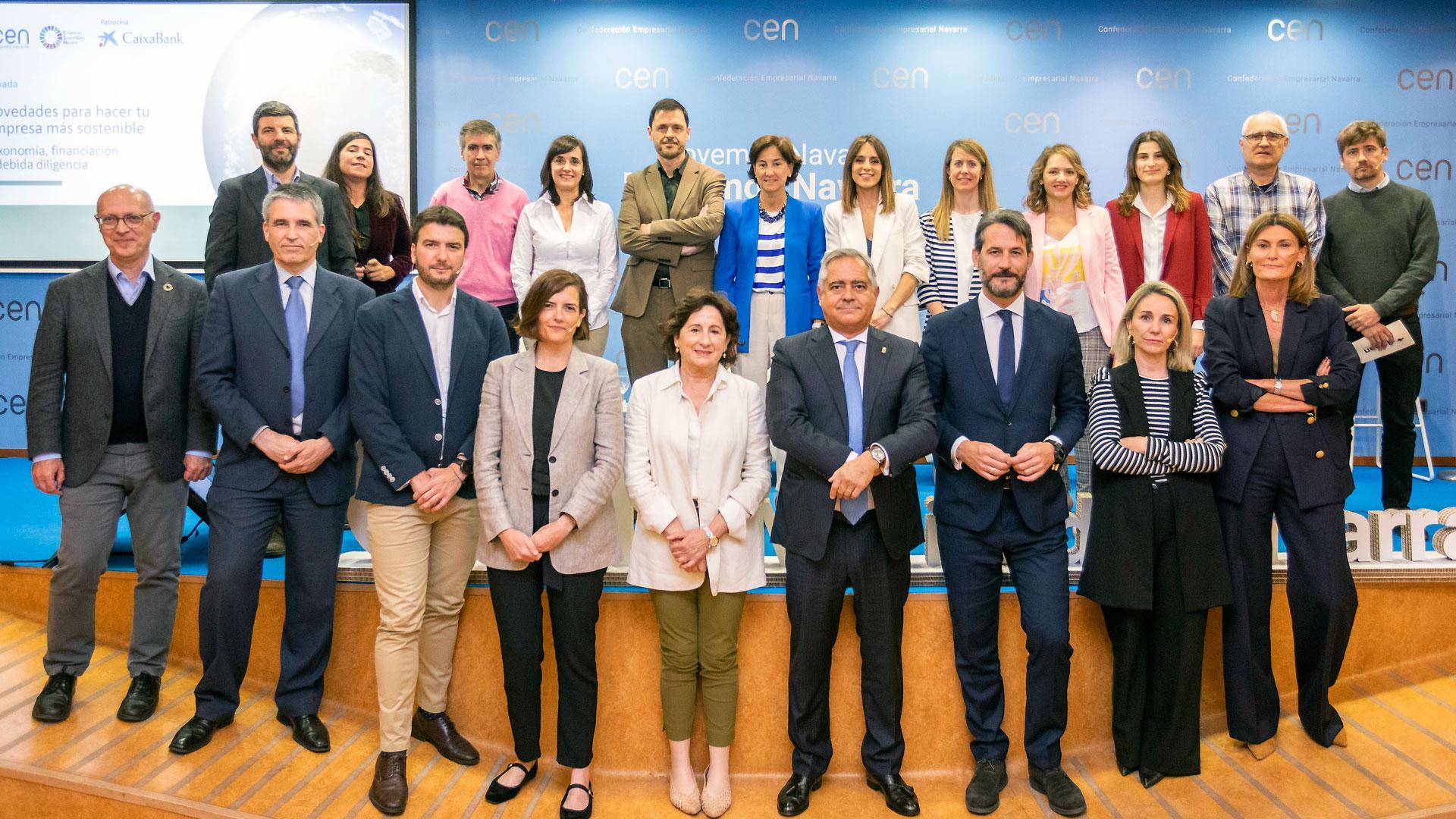 Participantes en la jornada 'Novedades para hacer tu empresa más sostenible'