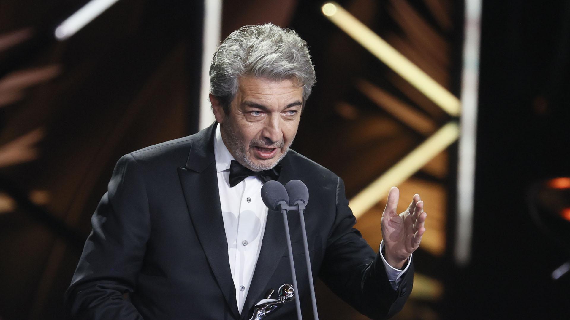 Ricardo Darín agradece su premio como mejor actor en los Premios Platino