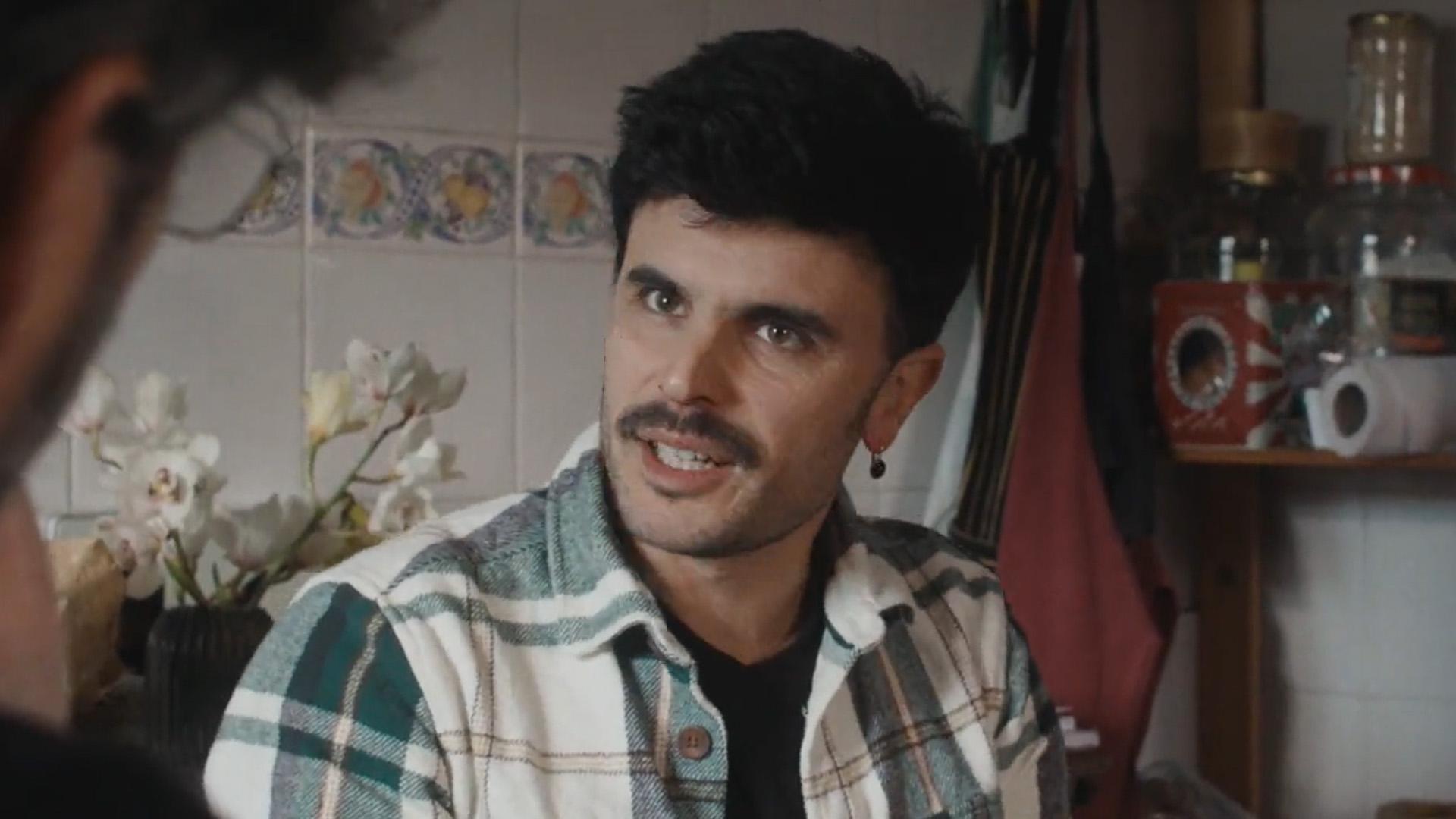 Rodrigo Cuevas, en un momento de su entrevista en 'Lo de Évole'