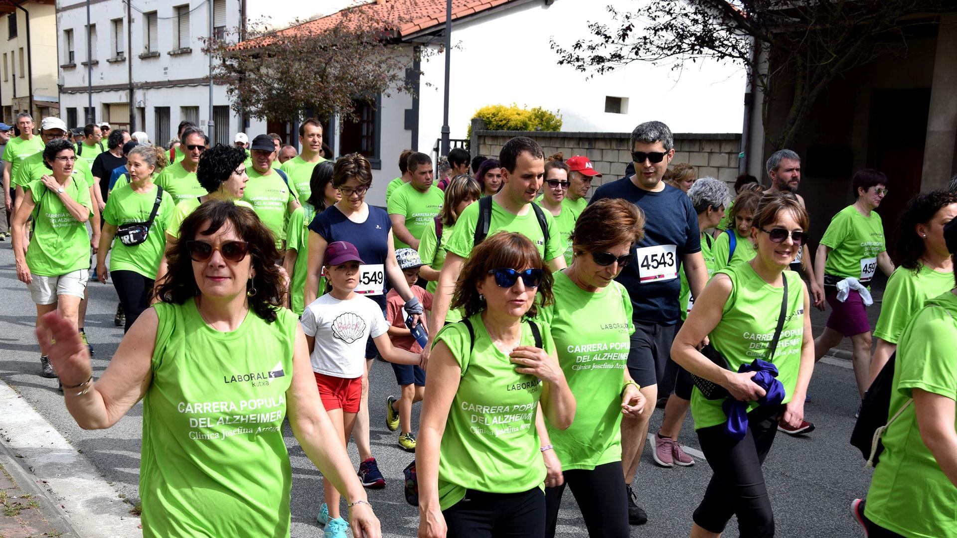 La II Carrera Popular por el Alzheimer en Alsasua tendrá lugar el 14 de mayo