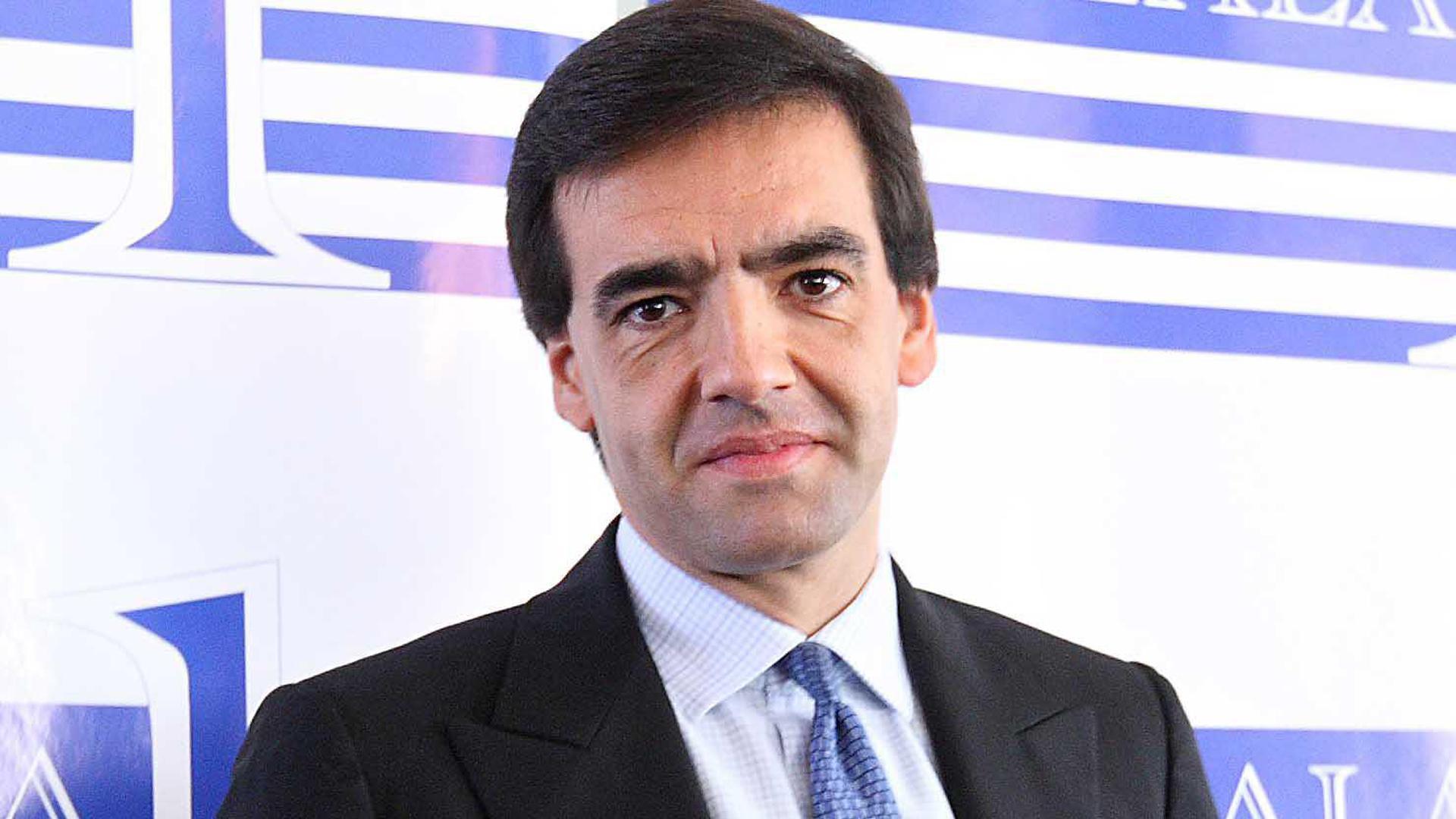 Iñaki Badiola, cuando se presentó como candidato a la presidencia de la Real Sociedad