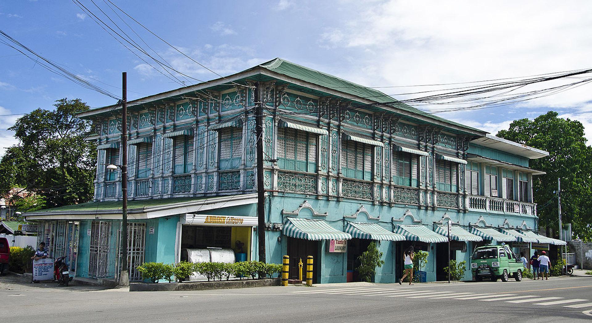Mercado ancestral de Cárcar, en las islas Filipinas