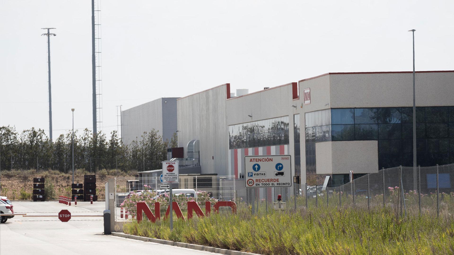 Imagen de las instalaciones de Nano en Tudela