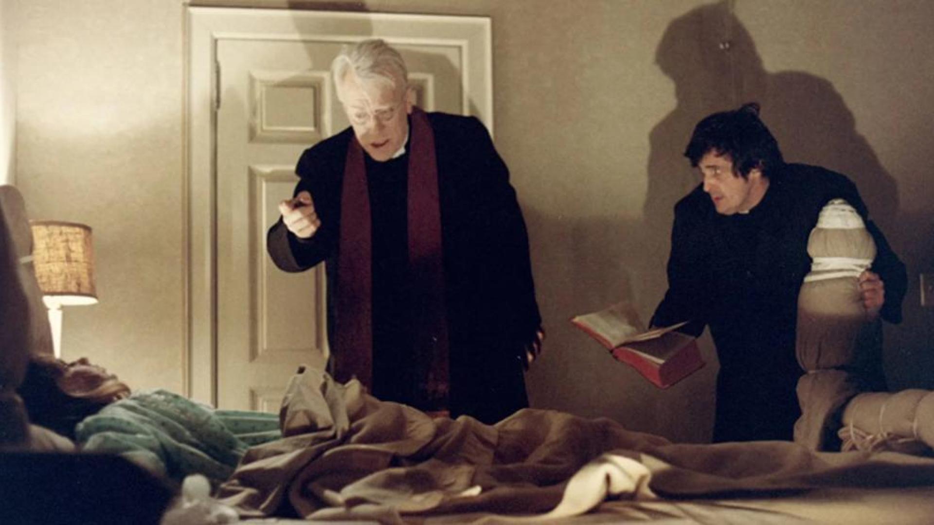 Ron Faber, junto a Max Von Sydow, en 'El exorcista'