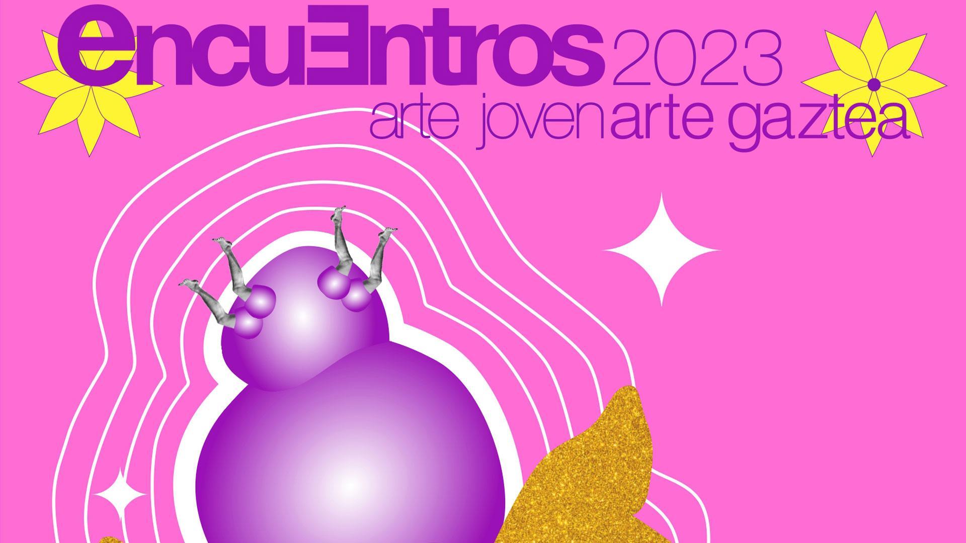 Cartel de la campaña Encuentros Arte Joven